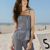 Sister Swim dresses Friday Top Black & White