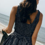 Sister Swim dresses Hailey Dress Black and White Check