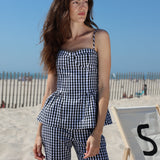 Sister Swim dresses Jaqueline Pant Black & White