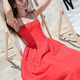 Sister Swim dresses Lou Lou Dress Tomato