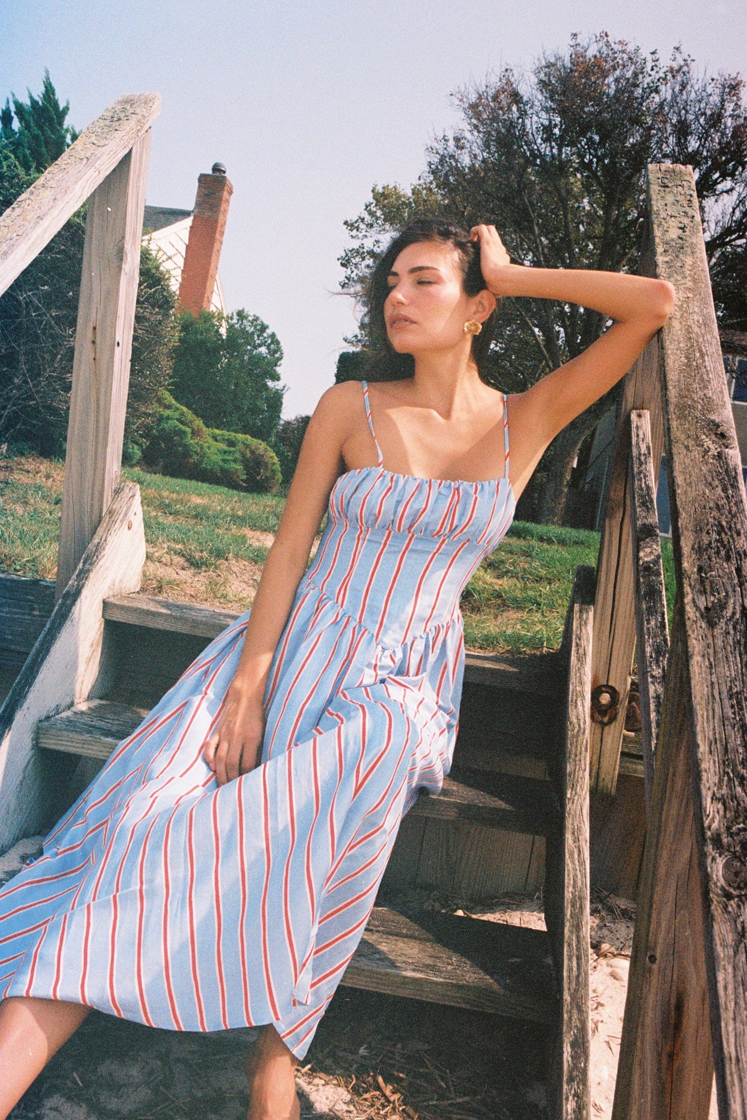 Sister Swim Dresses Milo Dress Harbor Stripe