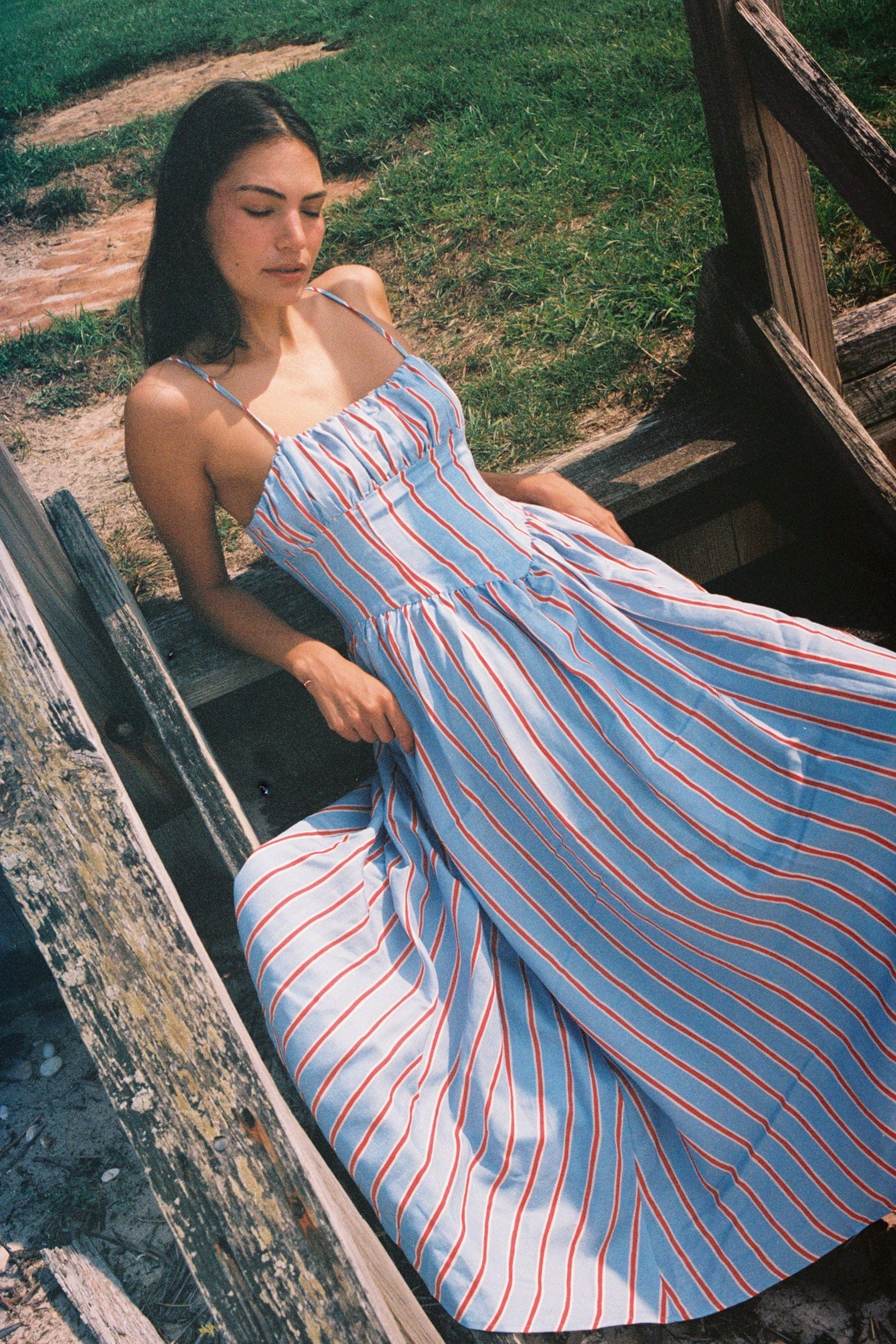 Sister Swim Dresses Milo Dress Harbor Stripe