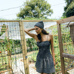 Sister Swim dresses Shore Dress Black and White Check