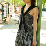 Sister Swim dresses Shore Dress Black and White Check