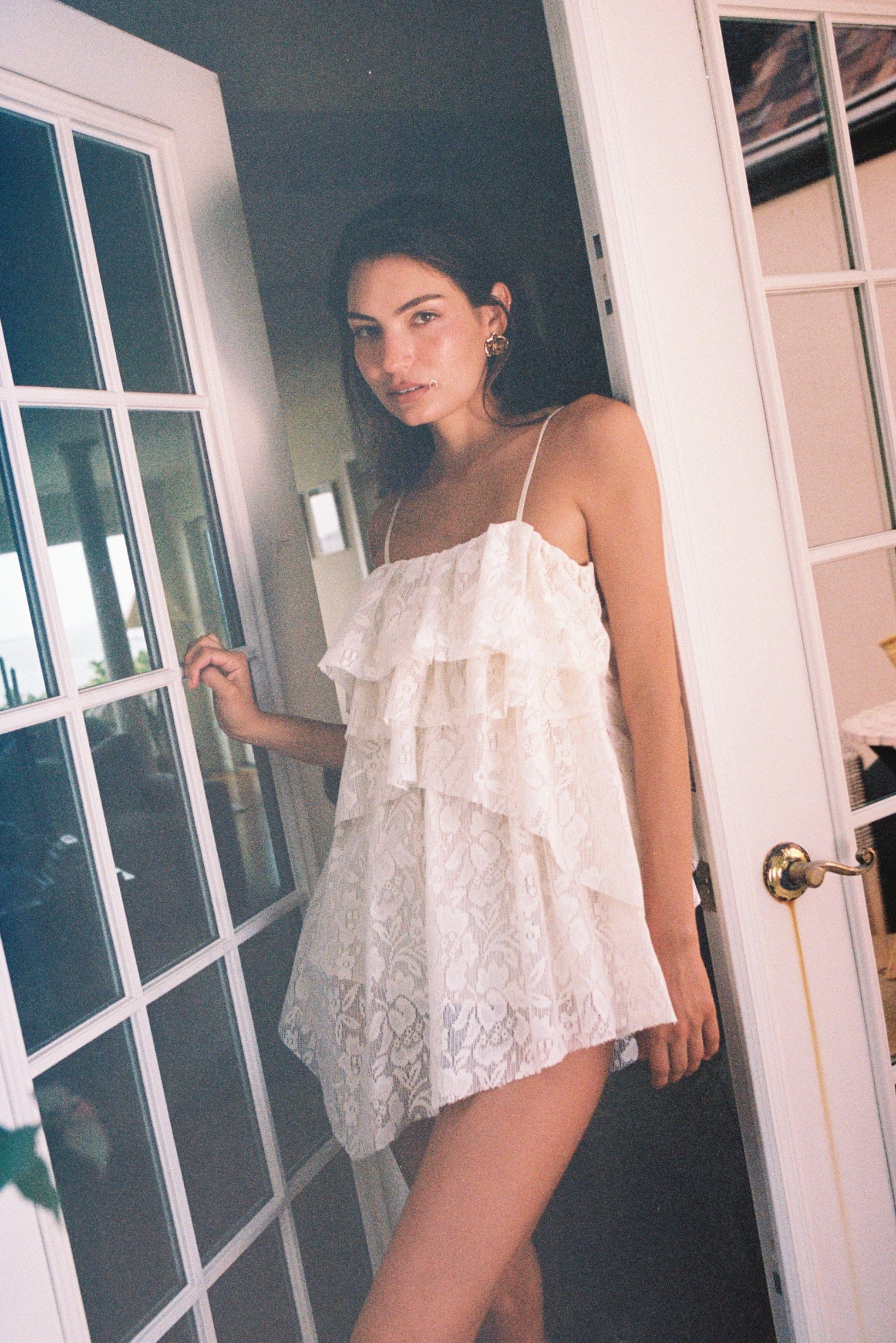 Sister Swim Dresses Tropez Dress White Lace