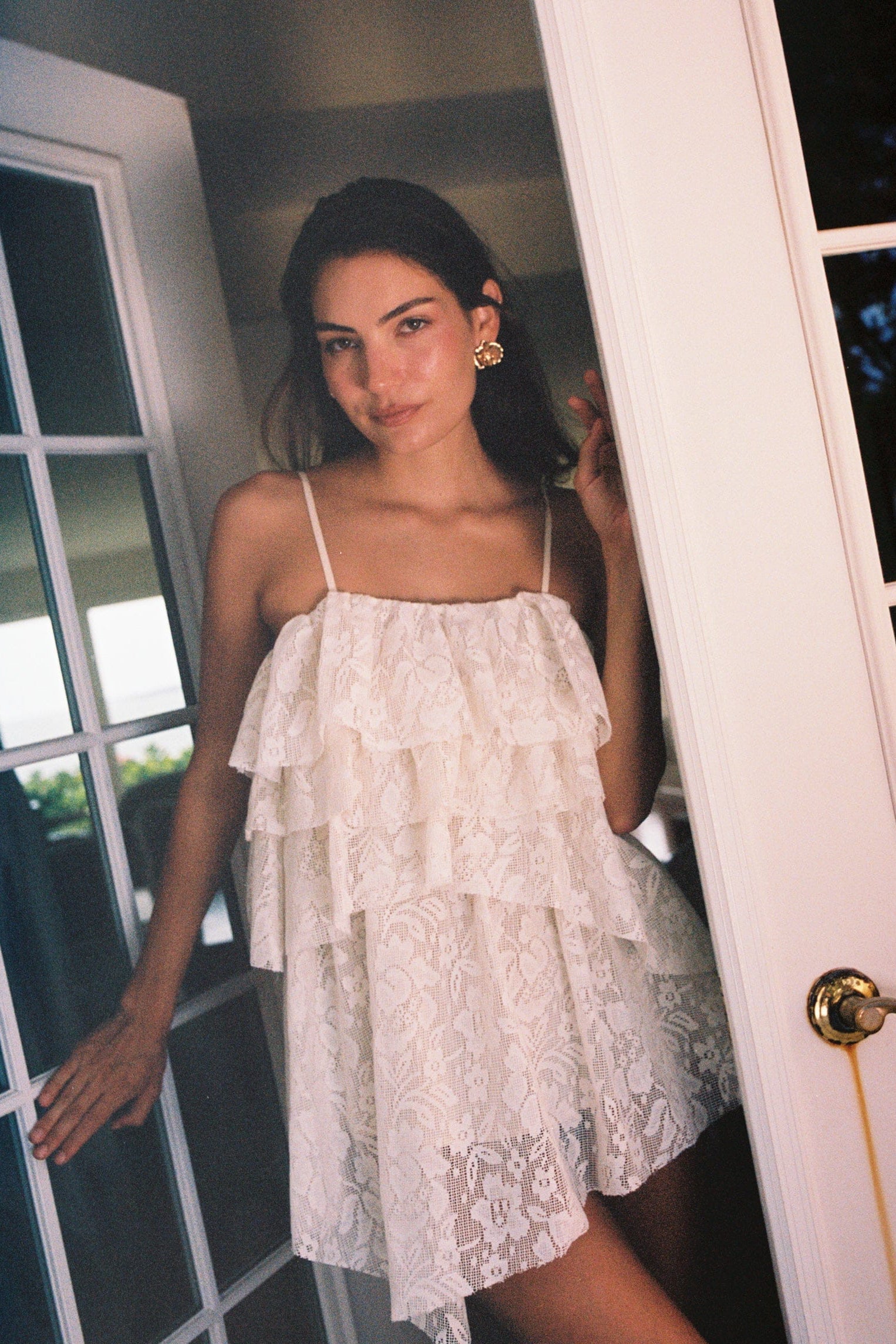 Sister Swim Dresses Tropez Dress White Lace