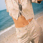 Sister Swim Pants Portofino Pant Embroidered Daisy