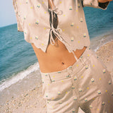 Sister Swim Pants Portofino Pant Embroidered Daisy