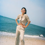 Sister Swim Pants Portofino Pant Embroidered Daisy