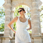 Sister Swim Romper Vivi Romper White Eyelet