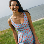 Sister Swim Shorts Vivi Romper Harbor Stripe