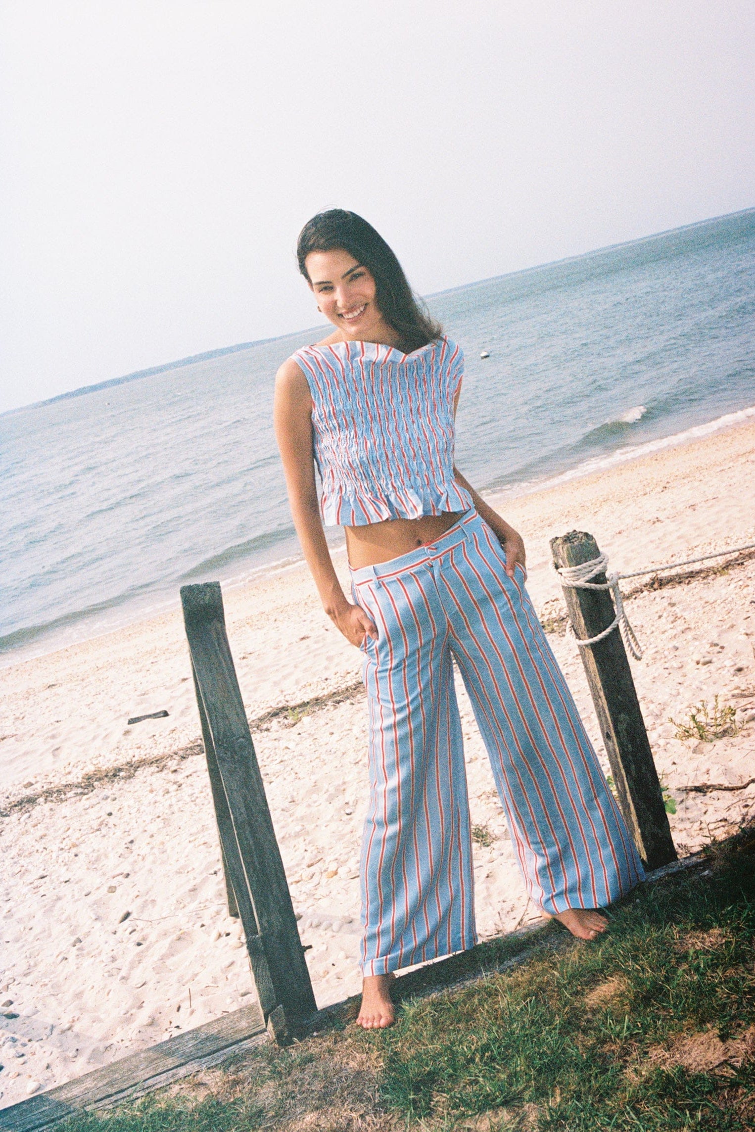 Sister Swim Tops Elle Top Harbor Stripe