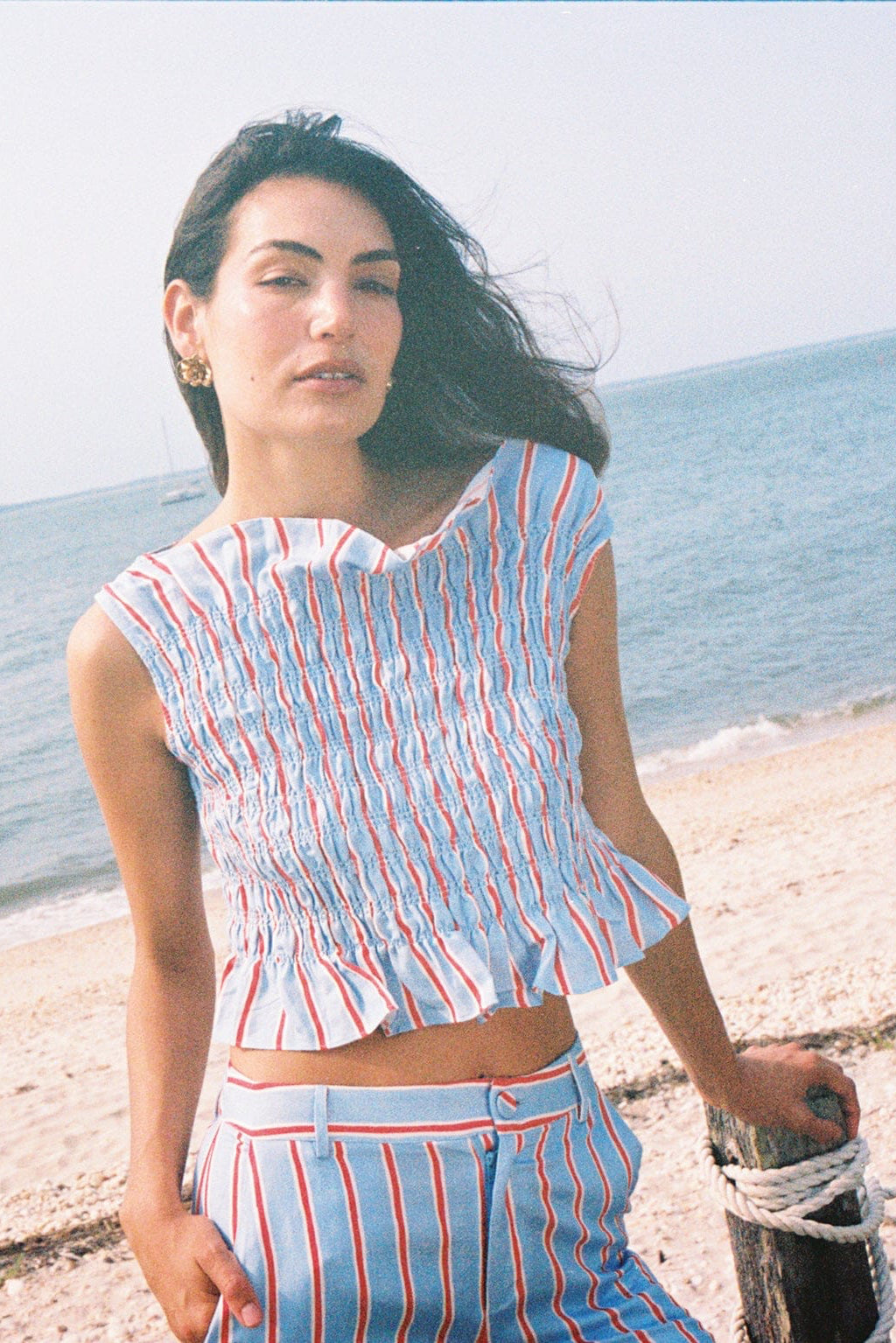 Sister Swim Tops Elle Top Harbor Stripe