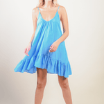 SITANO Cover Up XS / Capri Blue Bella Dress