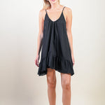 SITANO Cover Up XS / Black Bella Dress