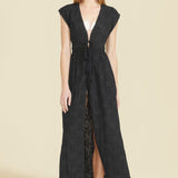 SITANO Cover Up XS / Black Fontelina Dress