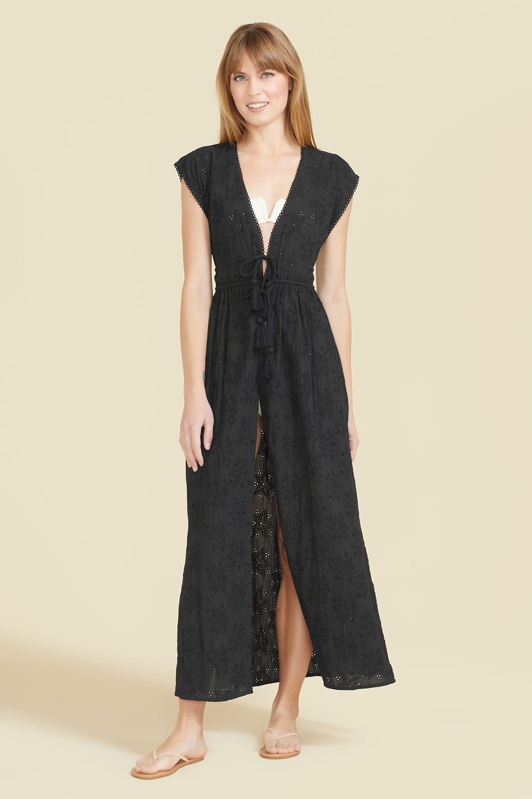 SITANO Cover Up XS / Black Fontelina Dress