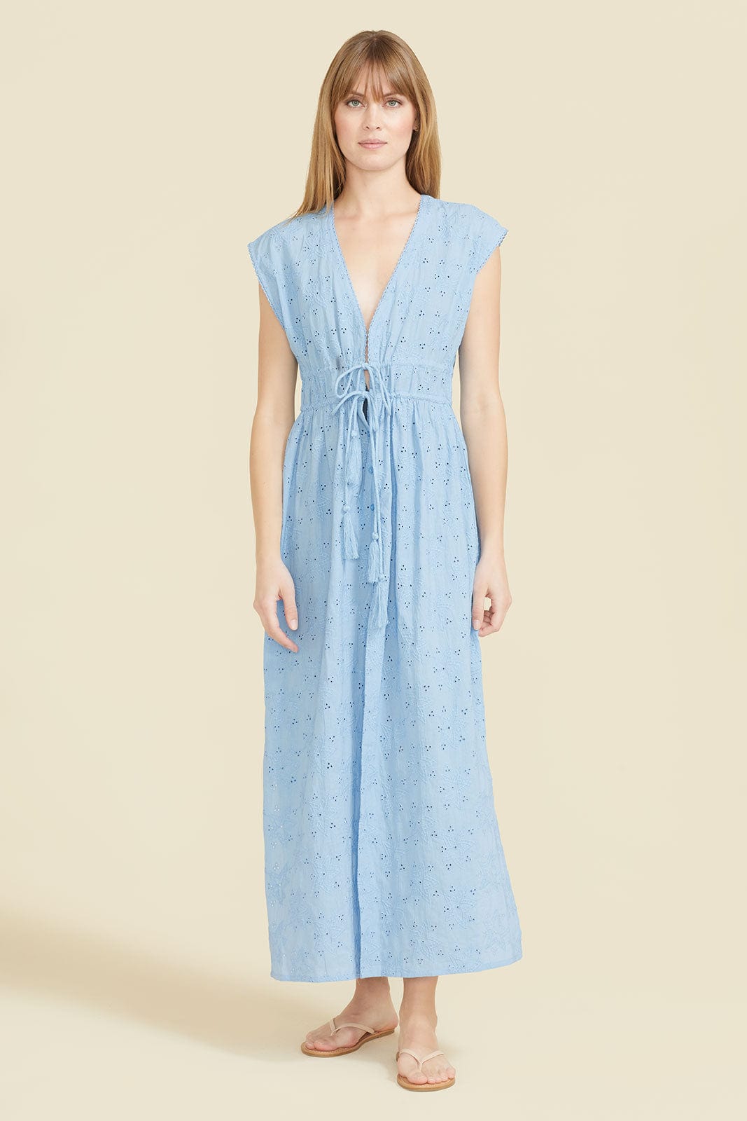 SITANO Cover Up Light Blue / XS Fontelina Dress - Light Blue