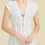 SITANO Cover Up White / XS Fontelina Dress - White