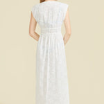 SITANO Cover Up Fontelina Dress - White