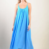 SITANO Cover Up XS / Capri Blue Malfi Dress
