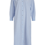 SITANO Cover Up Riga Dress - Blue Stripes