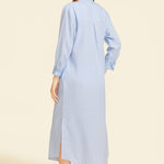 SITANO Cover Up Riga Dress - Blue Stripes