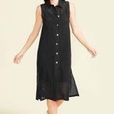 SITANO Cover Up XS / Black Sofia Dress - Black