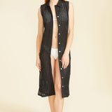 SITANO Cover Up Sofia Dress - Black