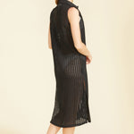 SITANO Cover Up Sofia Dress - Black