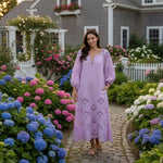 SITANO Dress Donna Maxi Dress - Lavendar