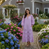 SITANO Dress Donna Maxi Dress - Lavendar