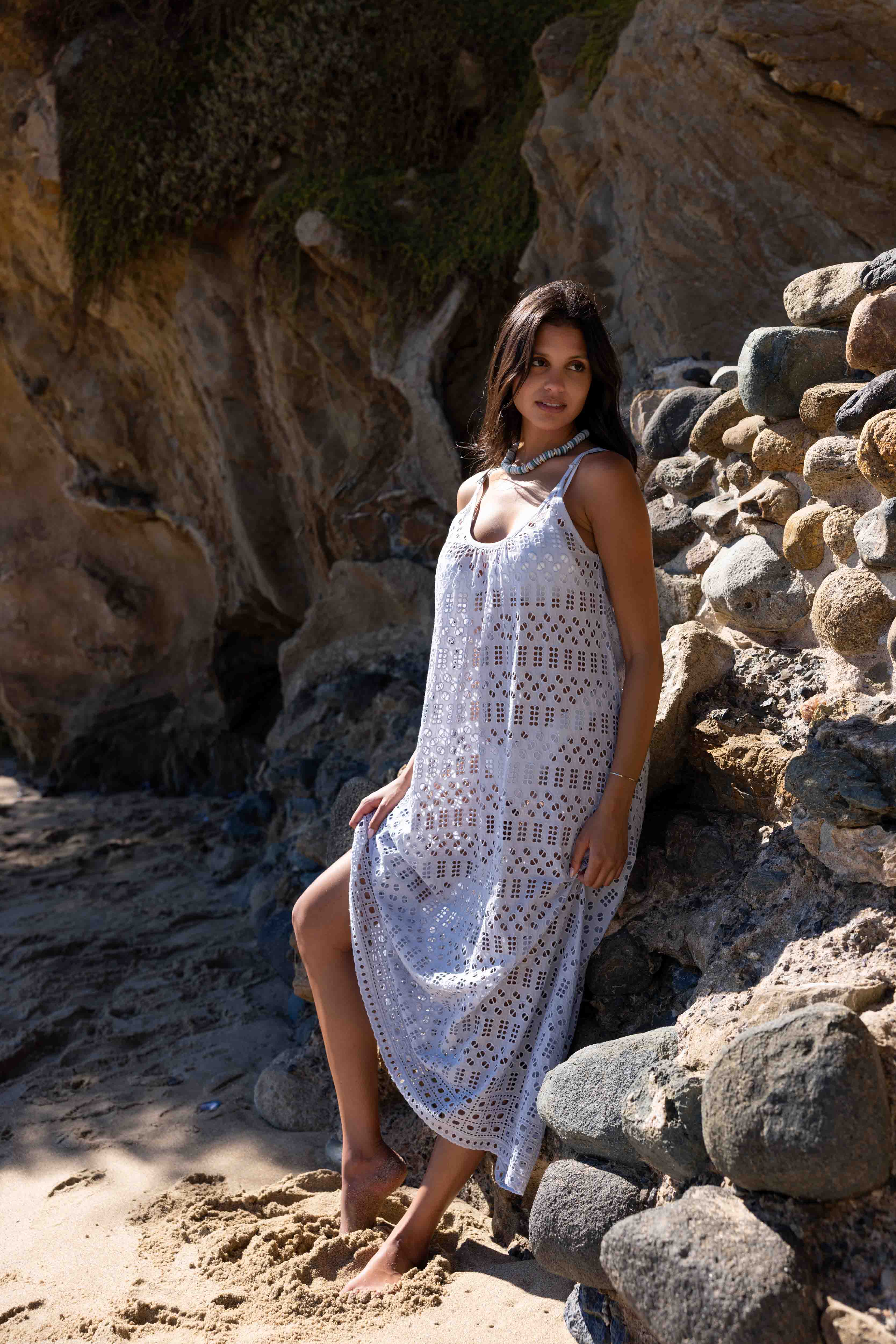 SITANO Dress Dunmore Dress - Light Blue