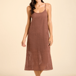 SITANO Dress Brown / XS Figo Tank Dress - Brown