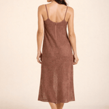 SITANO Dress Figo Tank Dress - Brown