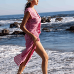 SITANO Dress Fontelina Dress - Lucca Eyelet Light Pink