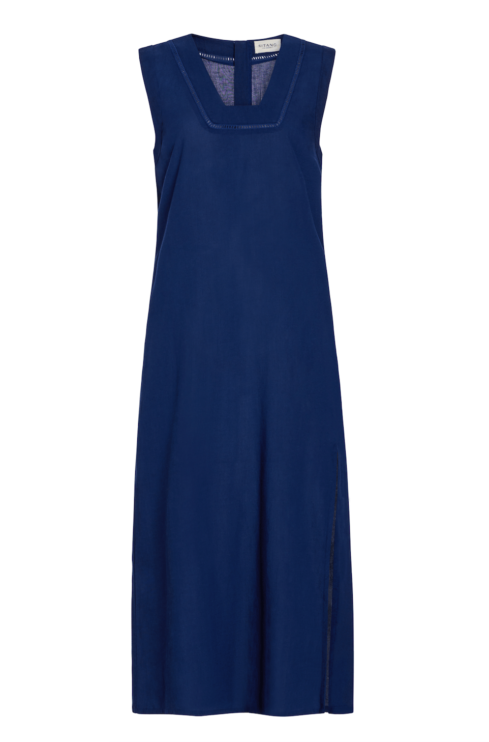 SITANO Dress Grotta Midi Dress - Navy