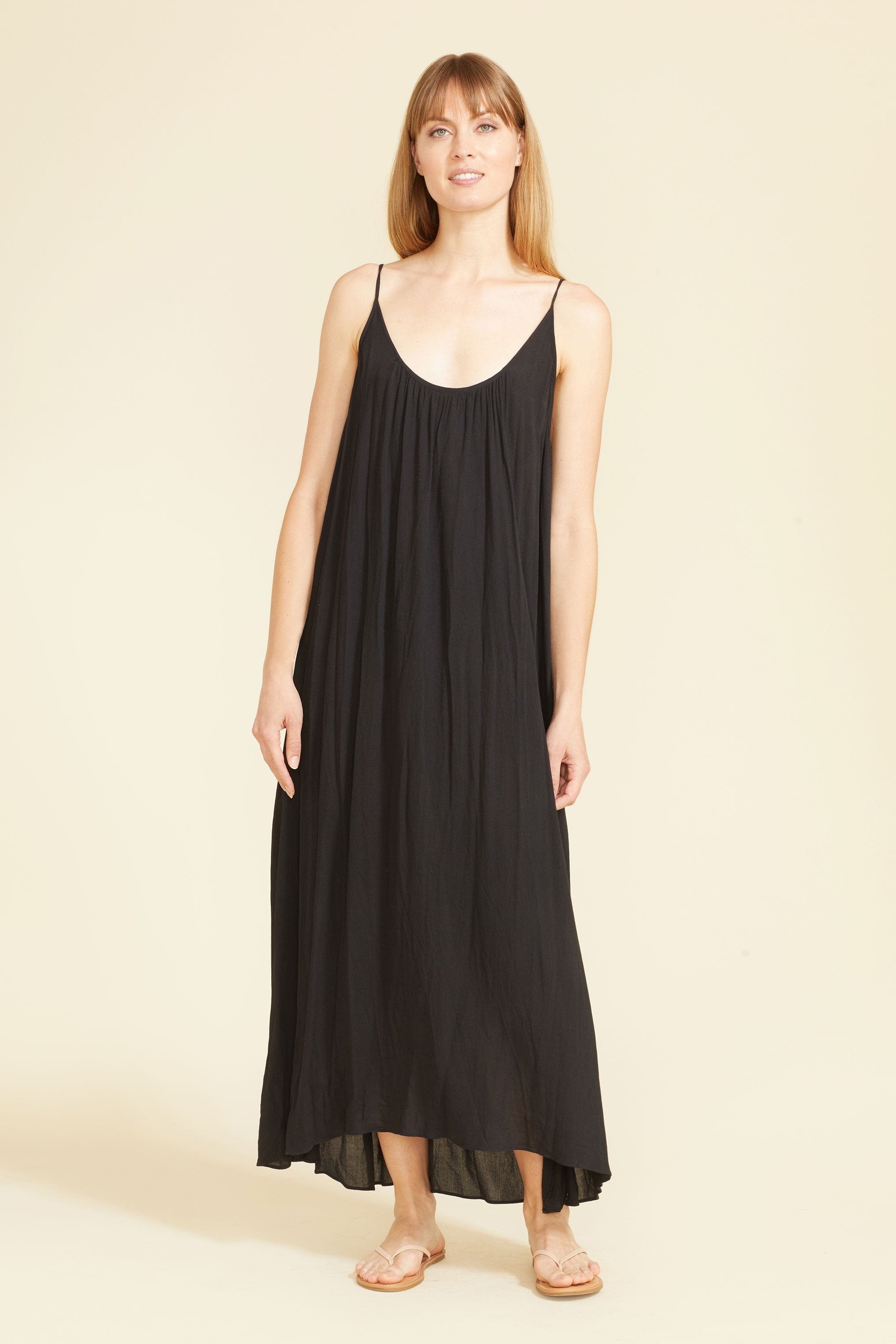 SITANO Dress XS / Black Malfi Dress - Black