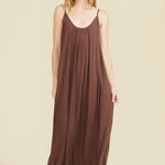 SITANO Dress XS / Brown Malfi Dress - Brown