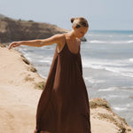 SITANO Dress Malfi Dress - Brown