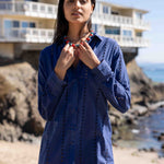 SITANO Dress Navy / XS Positano Shirt Dress - Navy