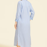 SITANO Dress Riga Dress - Blue Stripes