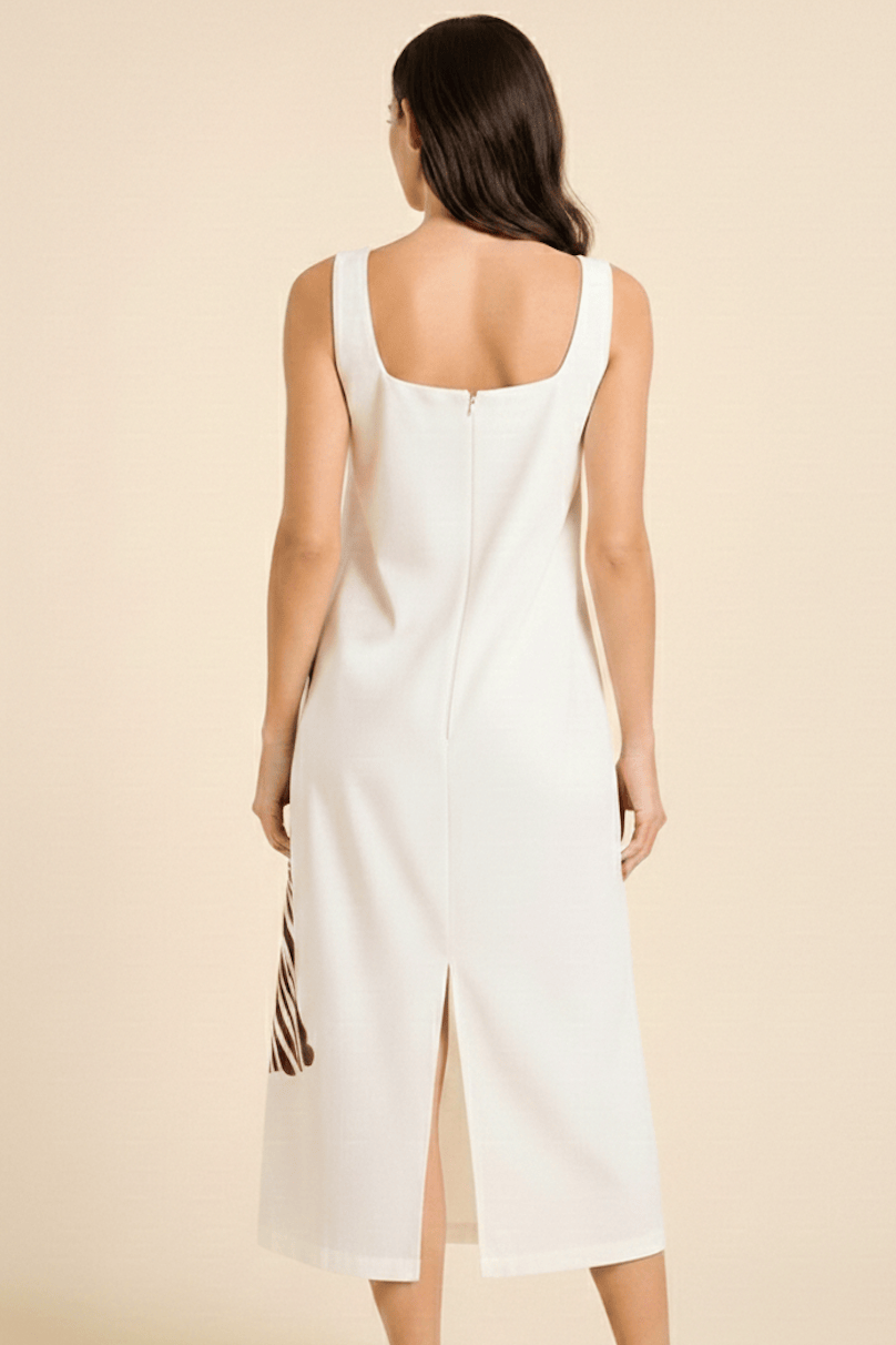 SITANO Dress Shellona Maxi Dress - White
