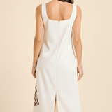 SITANO Dress Shellona Maxi Dress - White