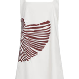 SITANO Dress Shellona Mini Dress - White