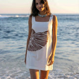 SITANO Dress Shellona Mini Dress - White