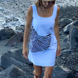 SITANO Dress Shellona Mini Dress - White