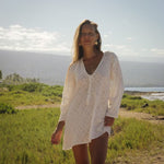 SITANO Dress Siena Bell Sleeve Dress - White