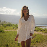 SITANO Dress Siena Bell Sleeve Dress - White