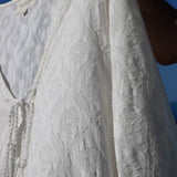 SITANO Dress Siena Bell Sleeve Dress - White